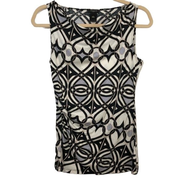 Ann Taylor top, ruching on one side, size small - Picture 1 of 7